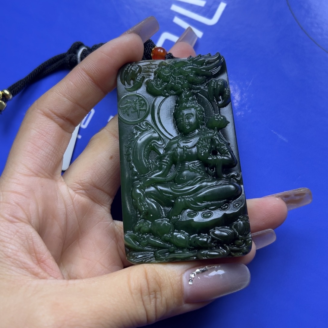 和田玉挂件未镶嵌