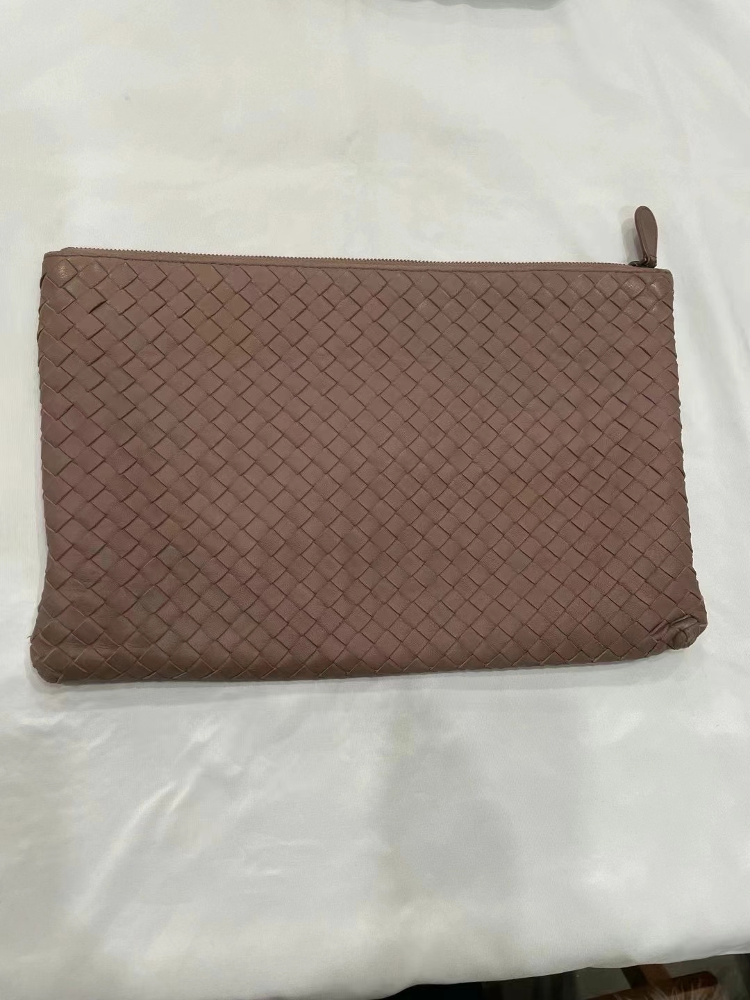 95新 BVLGARI/宝格丽 A5962/bv手包，内粉色