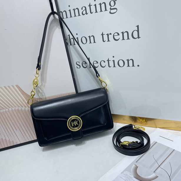 【樊大乔】FES-6669-黑色RAIN.CUN夏季新款腋下斜跨轻奢女包活动