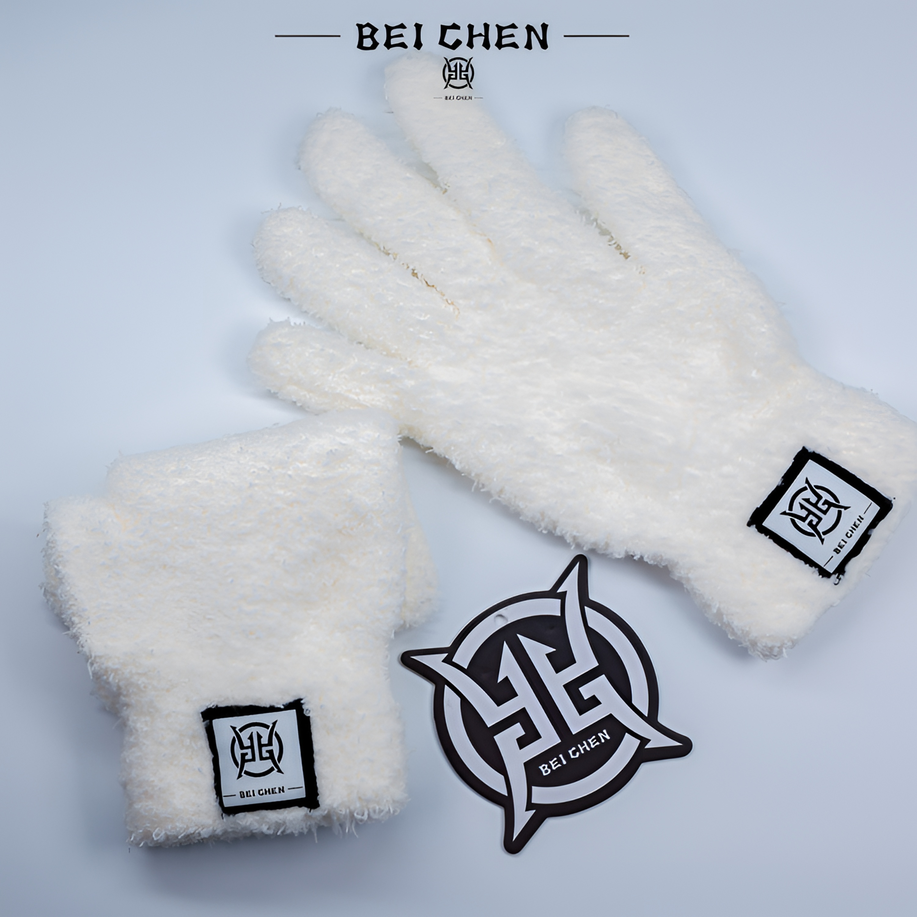 【北臣出品】万毛女士专用款文玩手套高弹盘串厚实万毛手套天花板