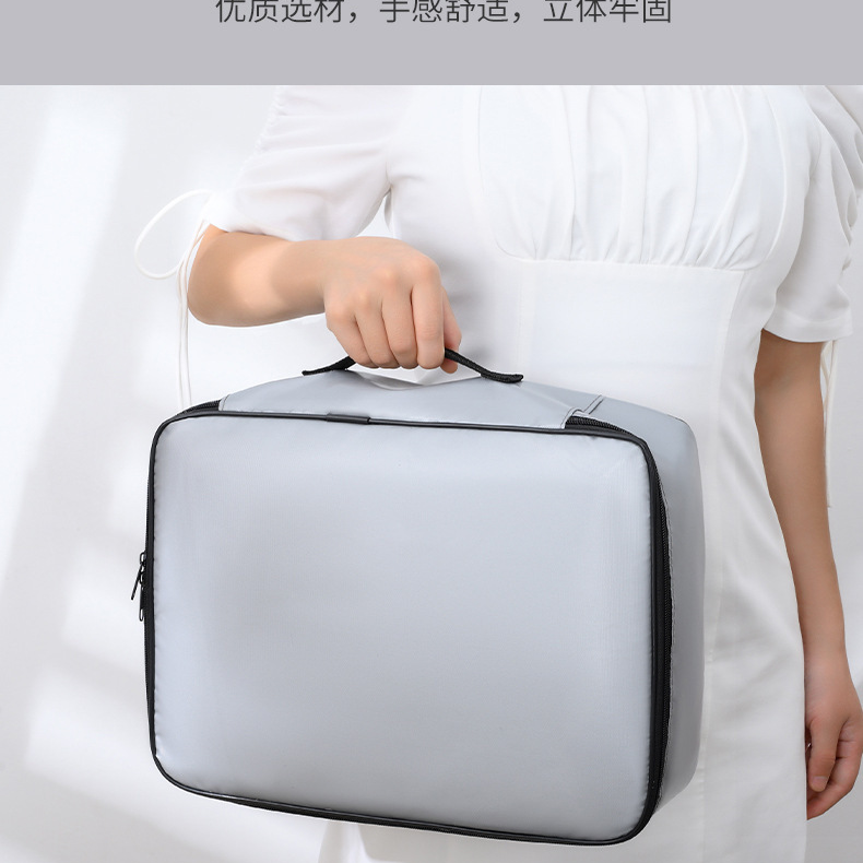 旅行证件收纳包大容量家用证书护照卡包防火文件夹档案整理收纳袋