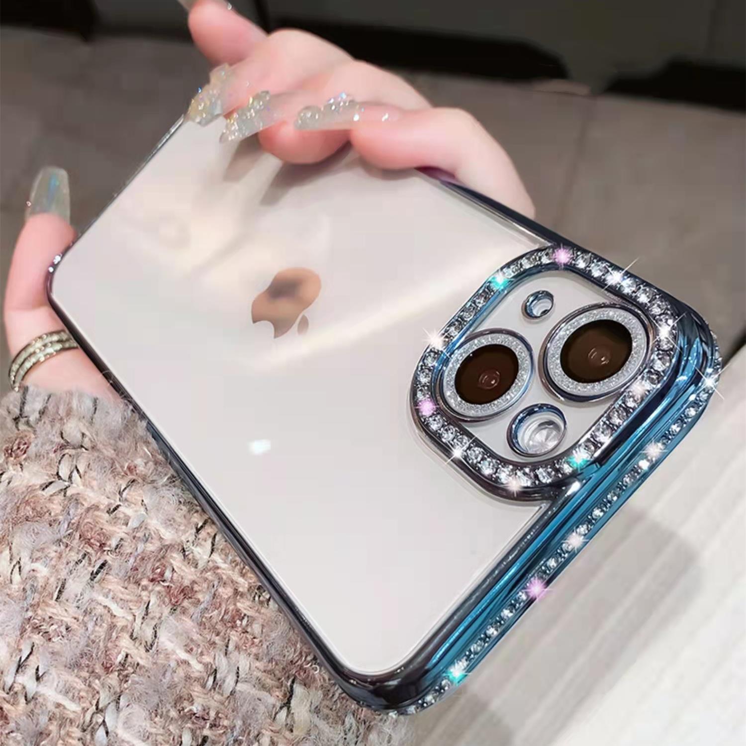 苹果14手机保护壳新款iphone15Promax透明全包镜头防摔13PROMAX高