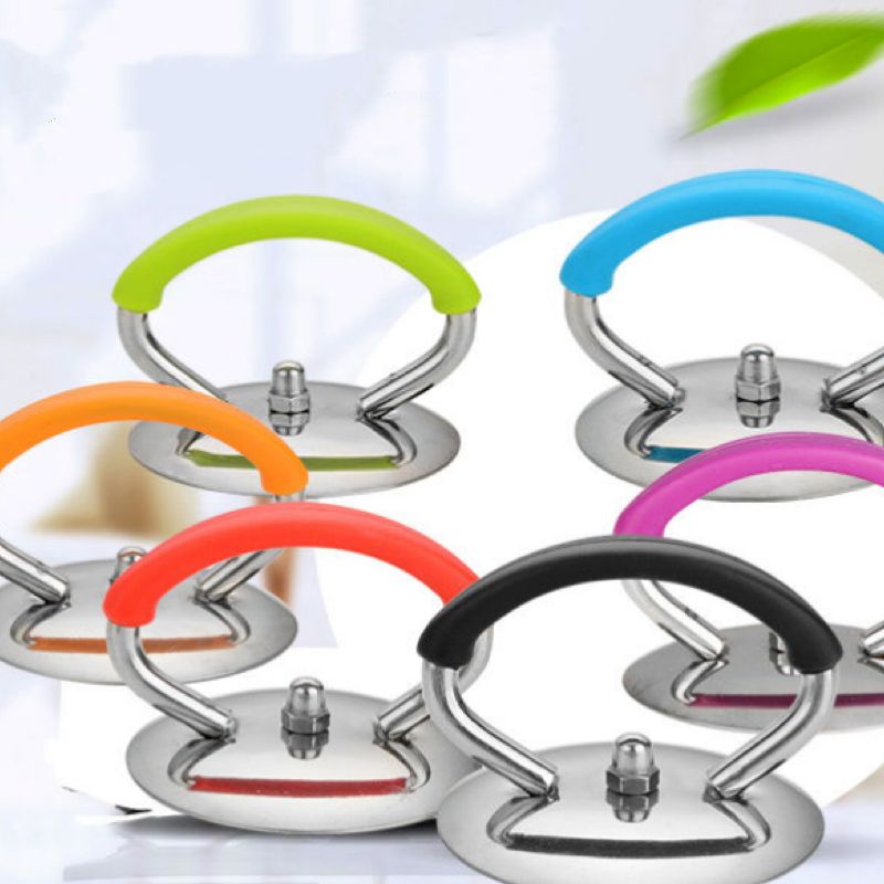 小孔通用不锈钢锅盖顶帽玻璃锅盖把手可提式锅盖配件顶珠防烫锅盖