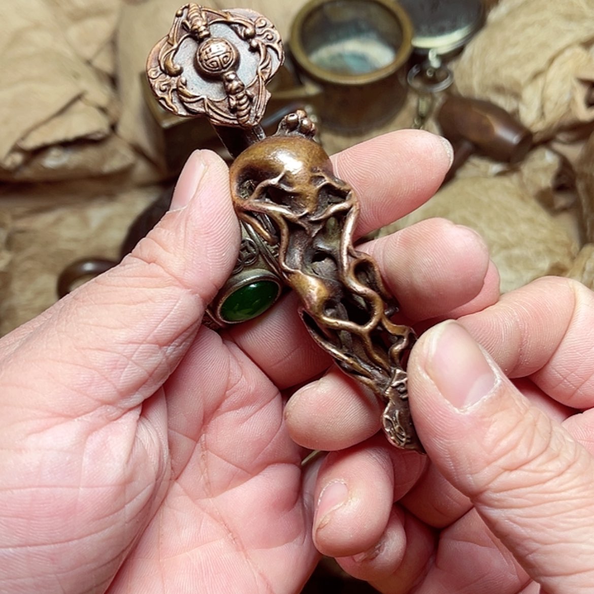 【闪购商品】铜古玩