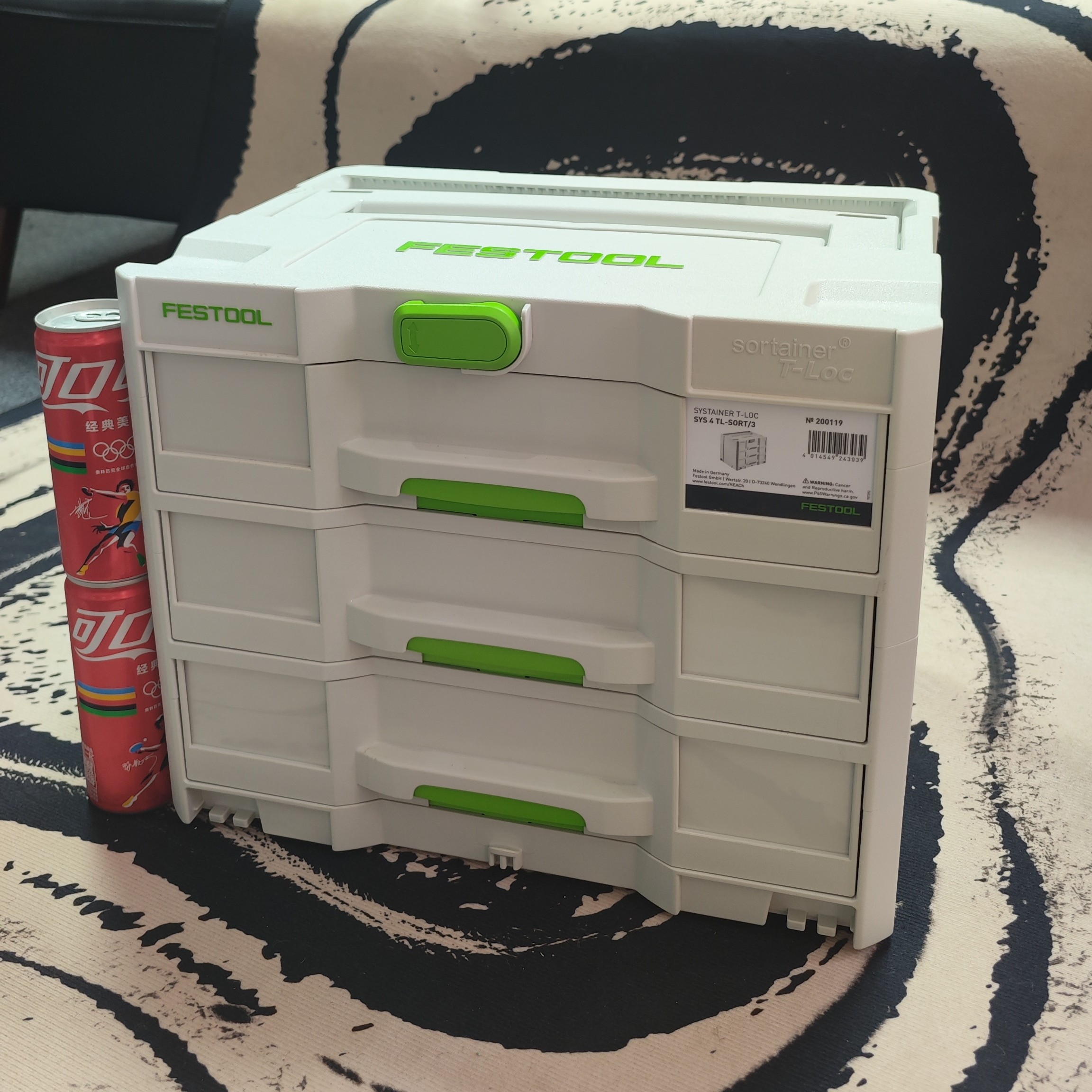 德国费斯托工具箱-3层抽屉