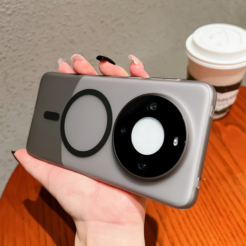 磁吸带镜头膜适用华为Mate60Pro手机壳Mate60全包mate60pro防摔男