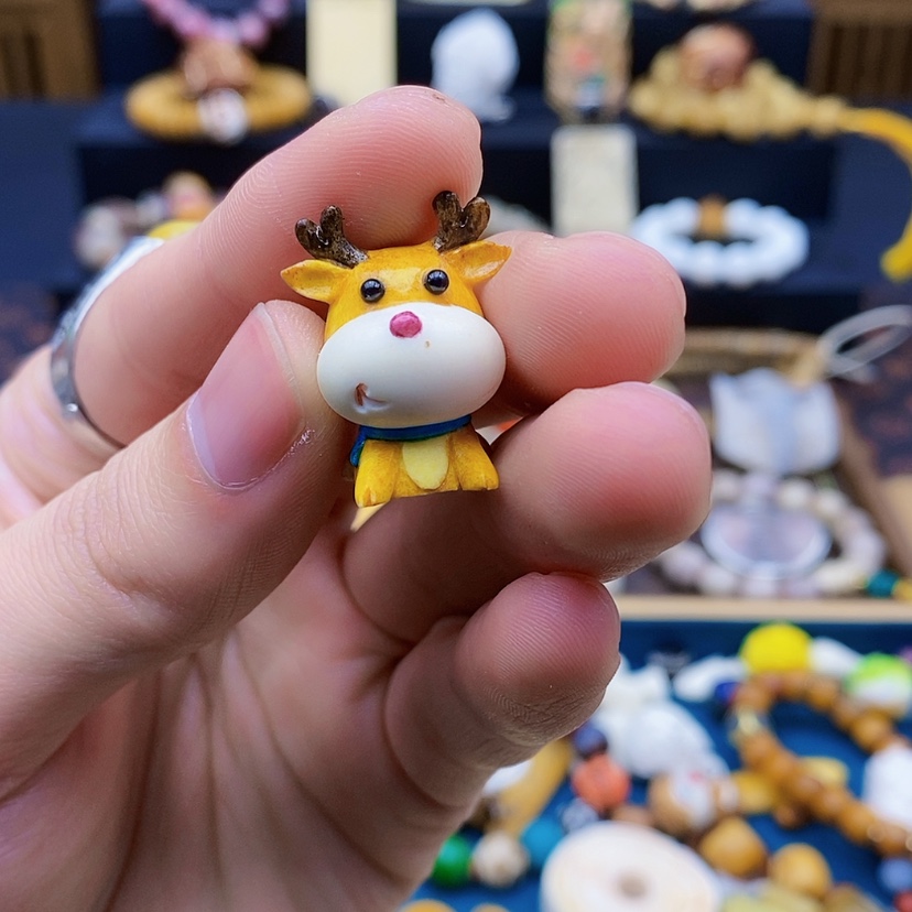 【闪购商品】鹿角根付根雕