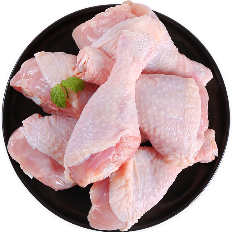 生鲜冷冻琵琶腿带皮鸡腿肉1斤（500g）