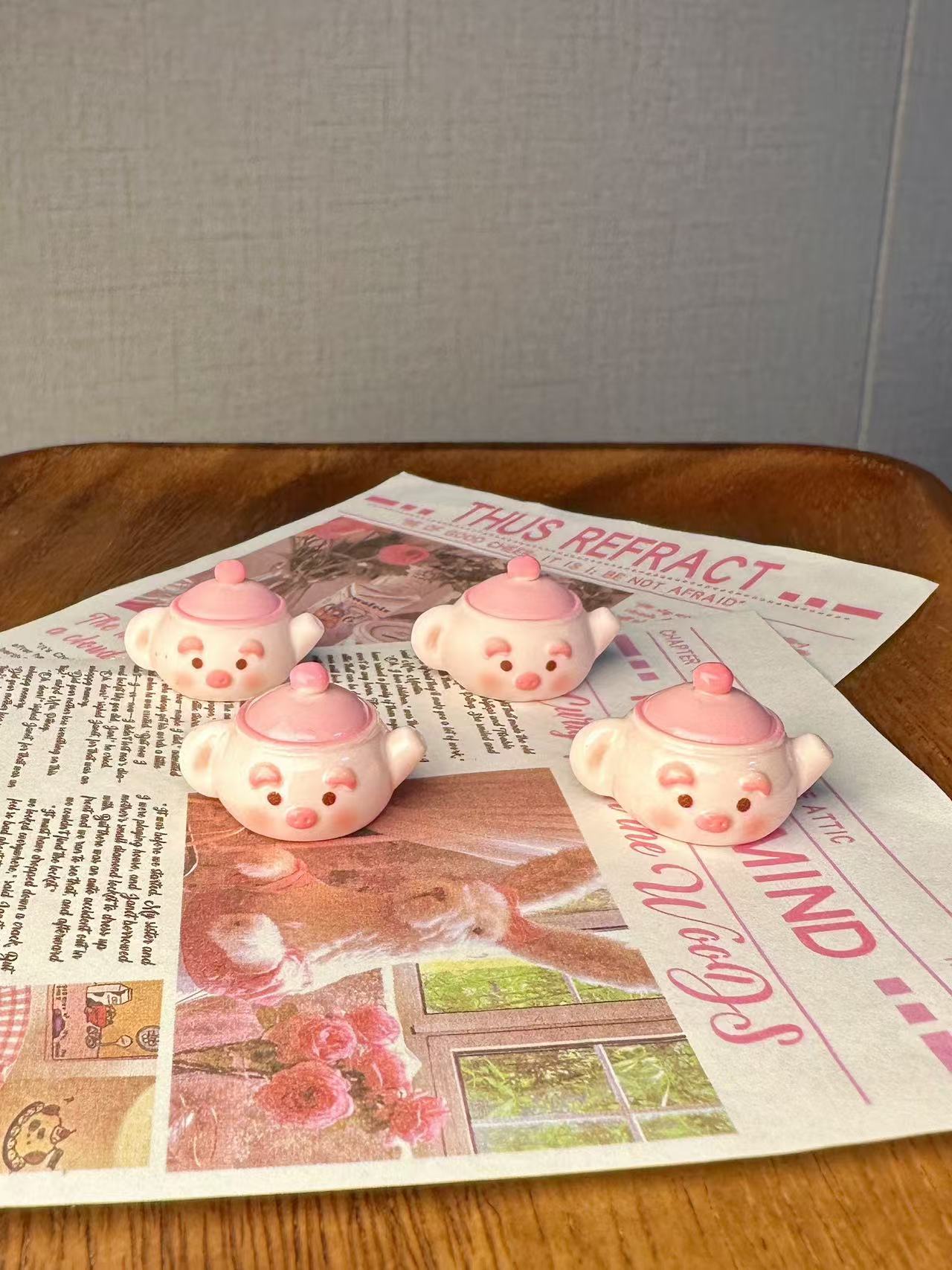 <卡通IP类食玩大合集三>定制树脂DIY配件钥匙扣奶油胶冰箱贴