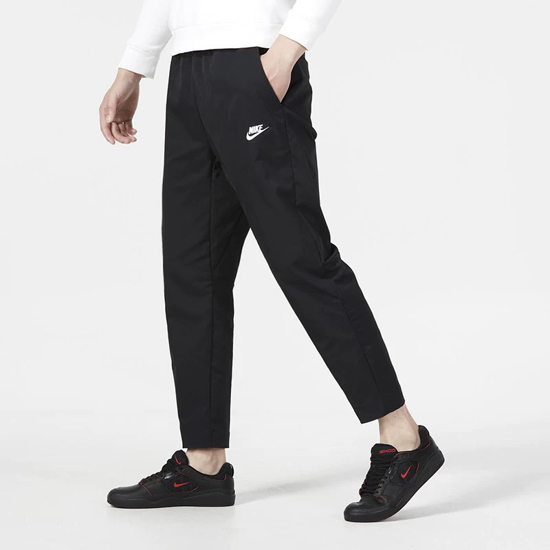 耐克/Nike秋季梭织刺绣logo透气城市机能运动休闲长裤DX0625-010