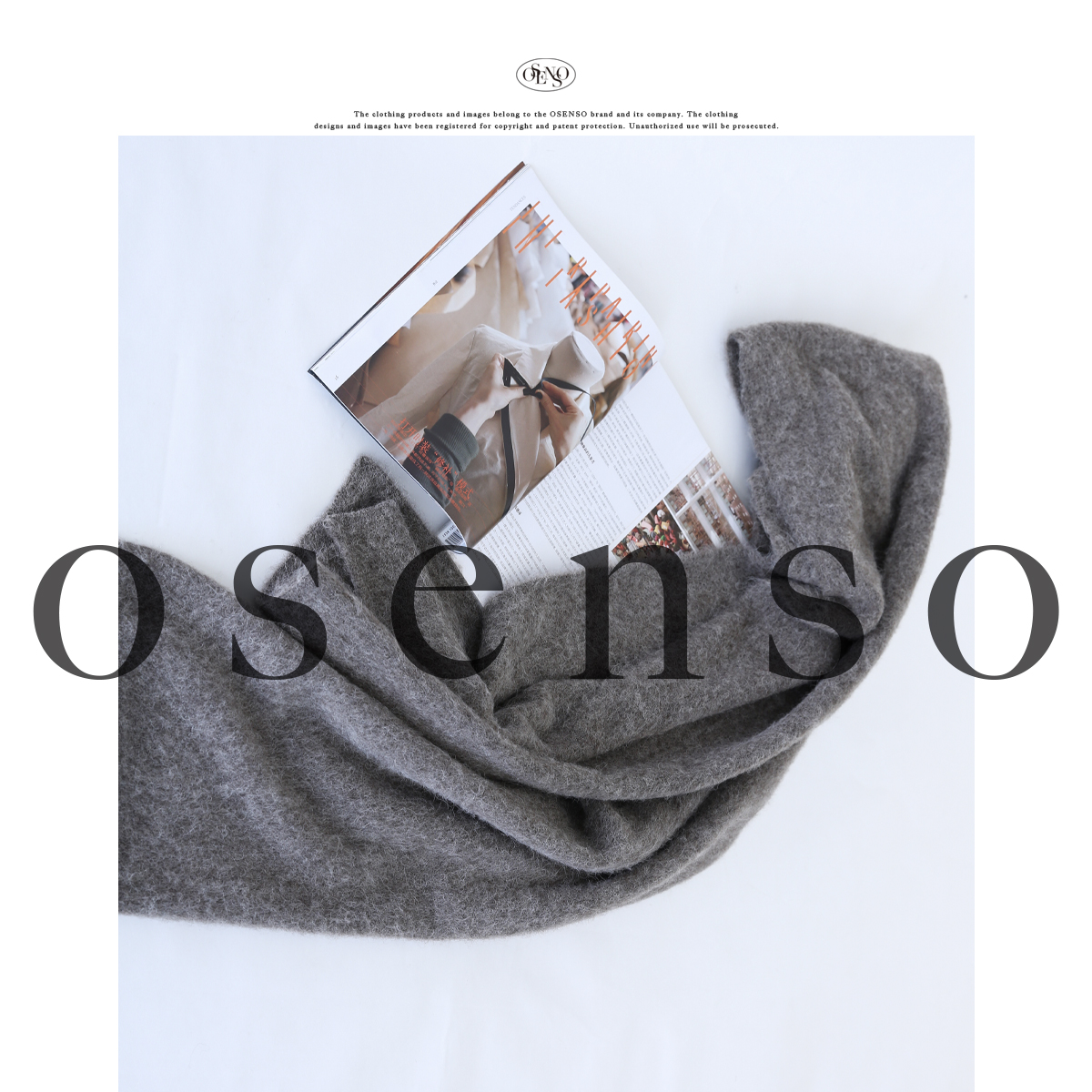 OSENSO"暖绒绒"秋冬百搭保暖时尚围巾WJ240993