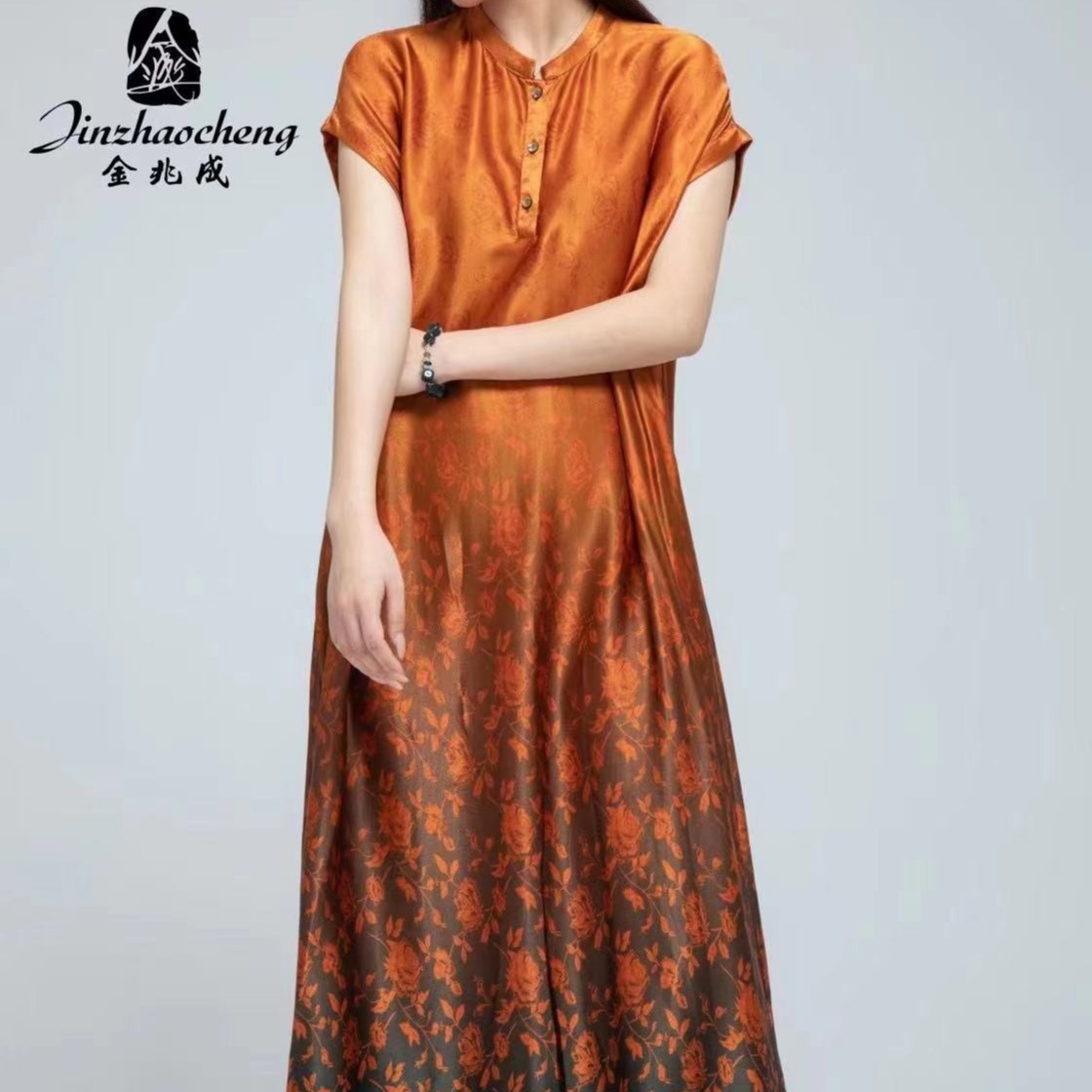 高端时尚大码女装连衣裙226014