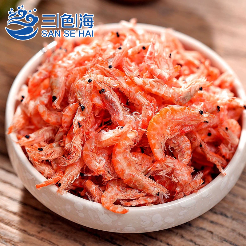 淡干南极红磷虾皮红虾皮海米虾皮红膏虾皮磷虾肉磷虾米磷虾皮250g
