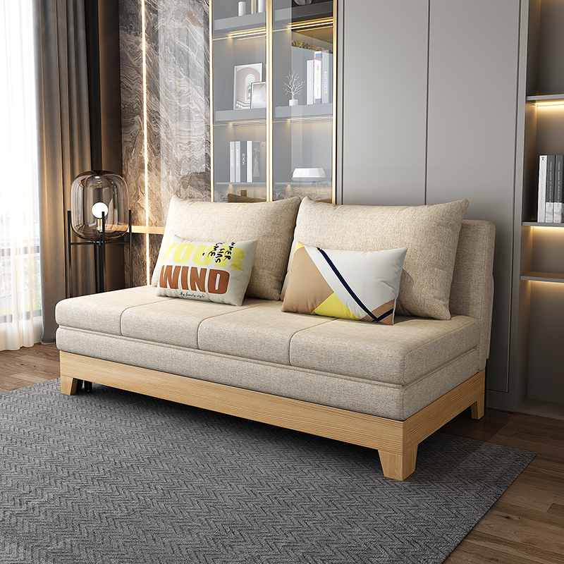 满轩月新中式多功能沙发床一体可折叠阳台书房客厅经型储物出租房