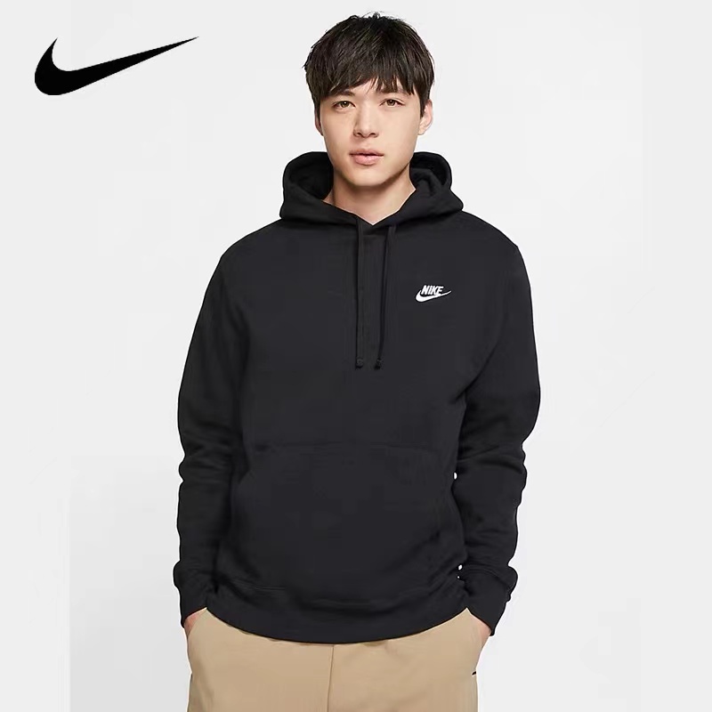 Nike/耐克男子套头衫冬季新款运动休闲保暖加绒连帽卫衣2655