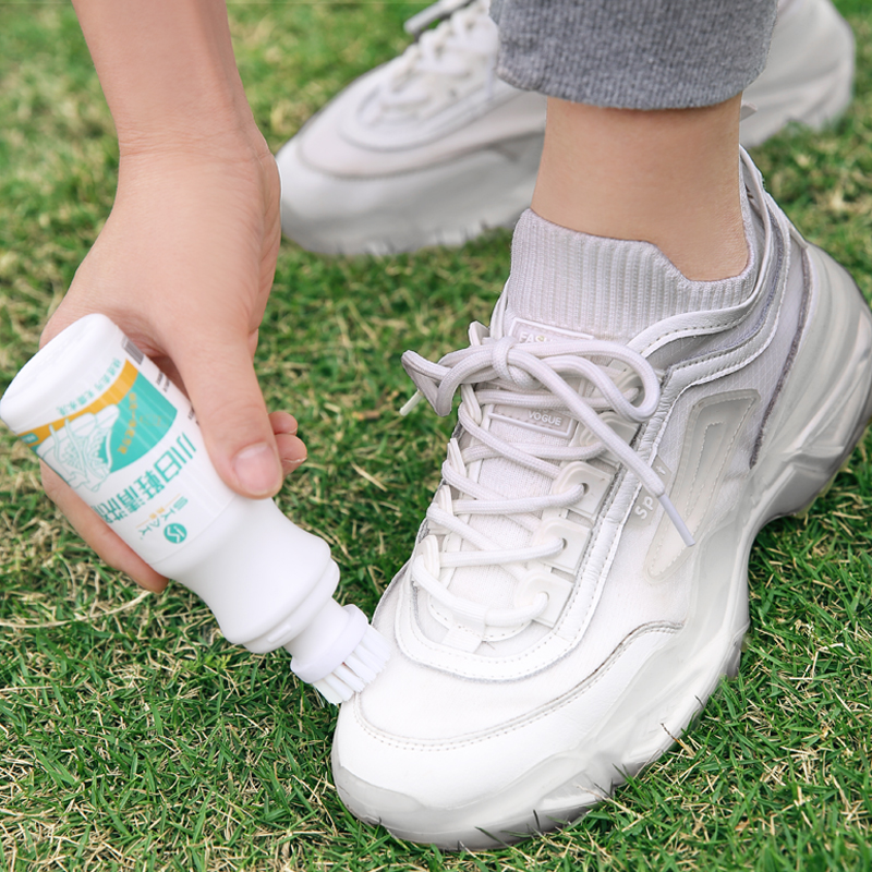 SKAK小白鞋清洁剂去黄去污洗鞋清洗剂免水洗运动鞋翻毛皮清洗剂