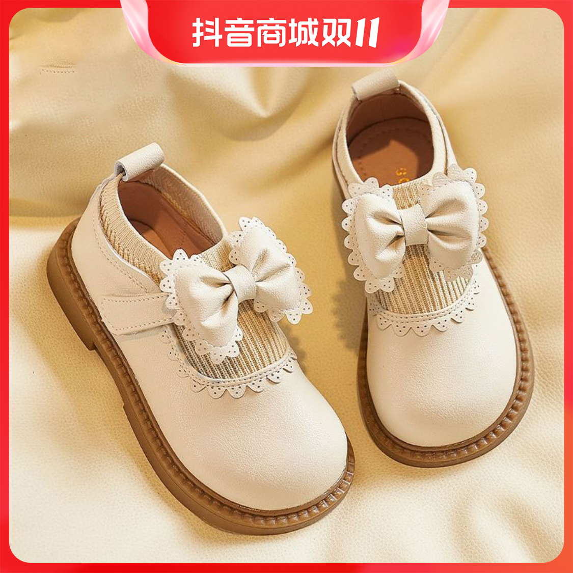 回力瑞女童皮鞋2023秋季新款软底儿童小皮鞋女春秋单鞋小女孩宝宝