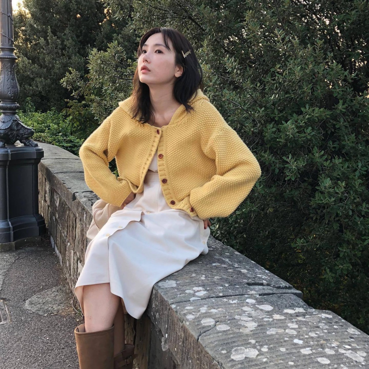 韩国设计感吊带连衣裙（直播间叫到名字的拍）