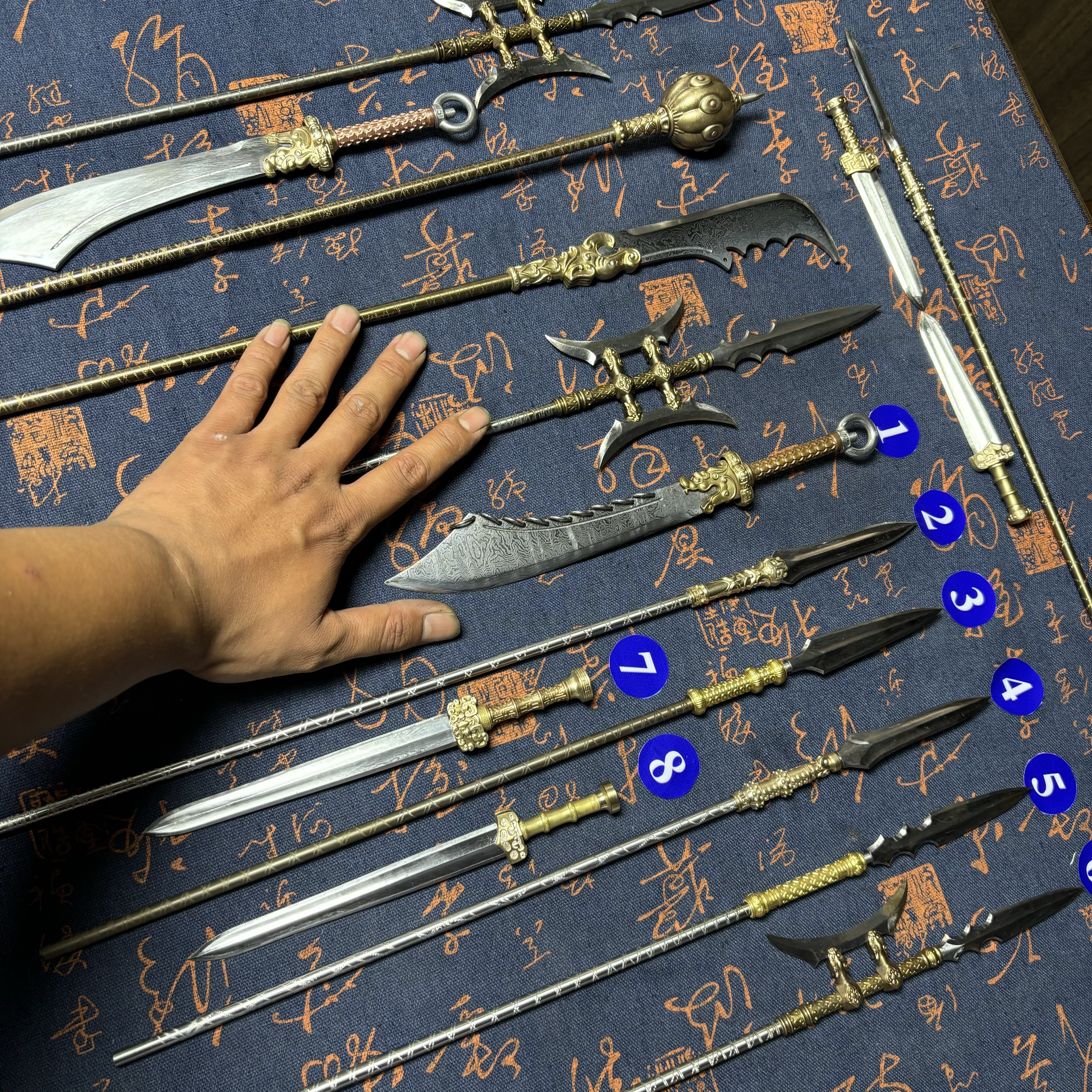 金属微兵模型摆件把玩收藏（直播专享）