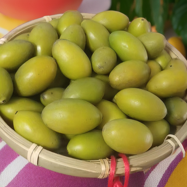 金灶特产 灵峰橄榄 原汁原味生吃酥脆甘香1斤装包邮 新鲜食用
