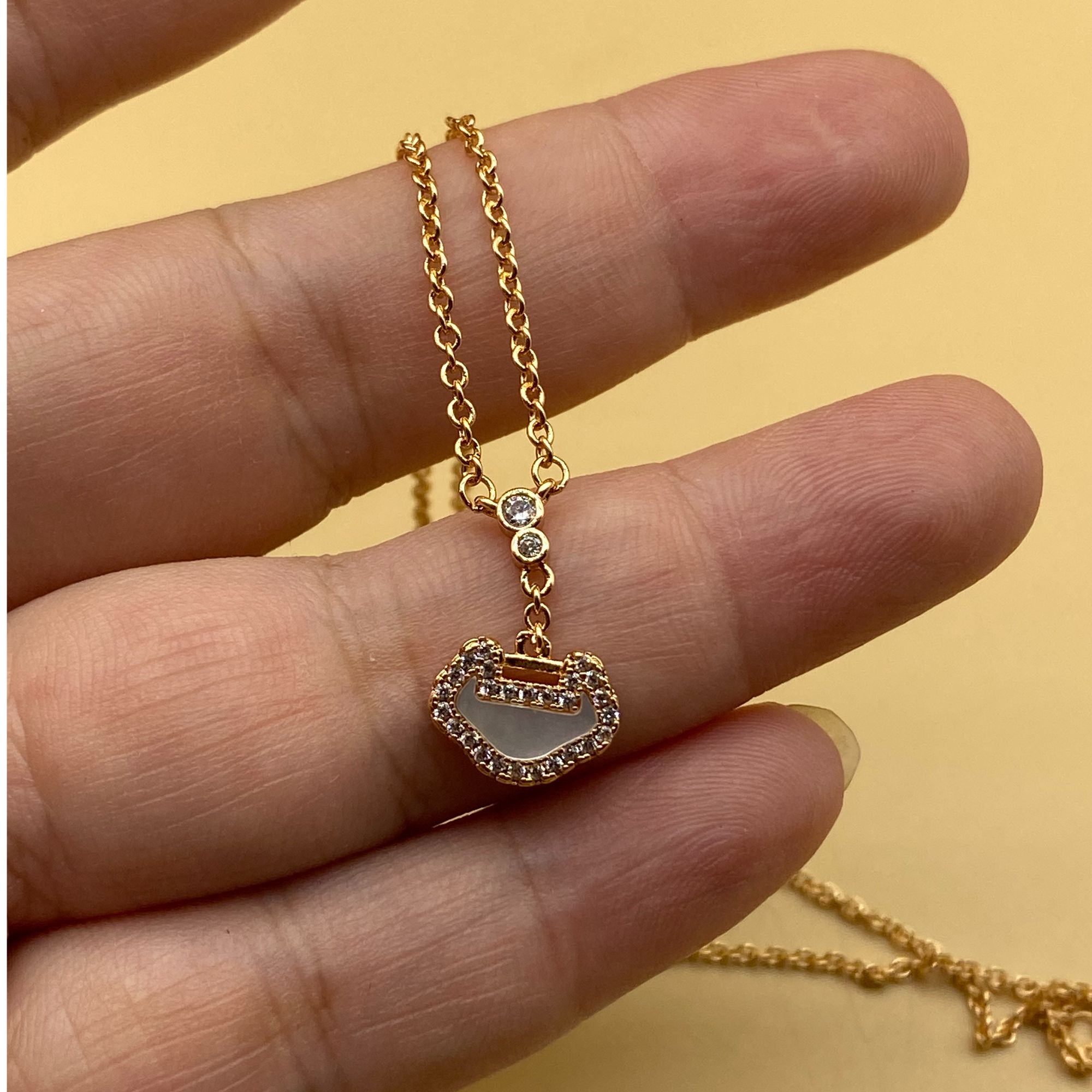 铜合金项链 YOPIN悠品高定饰品A095