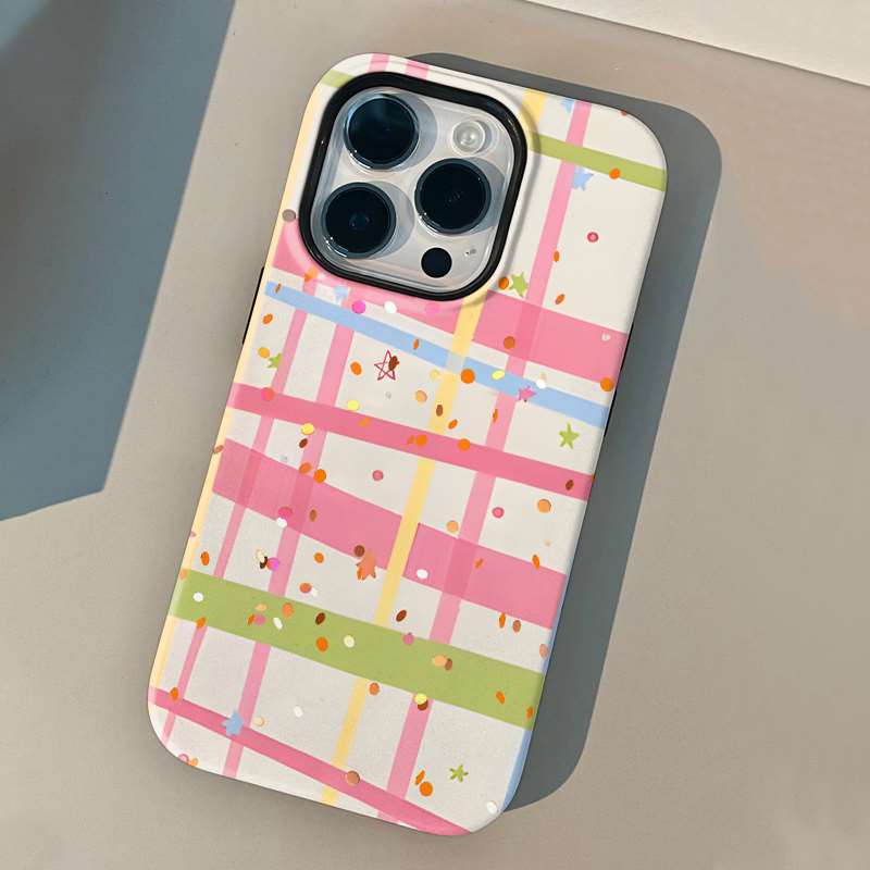 多巴胺苹果/iPhone13pro三星A34高级感手机壳全包菲林硬壳少女