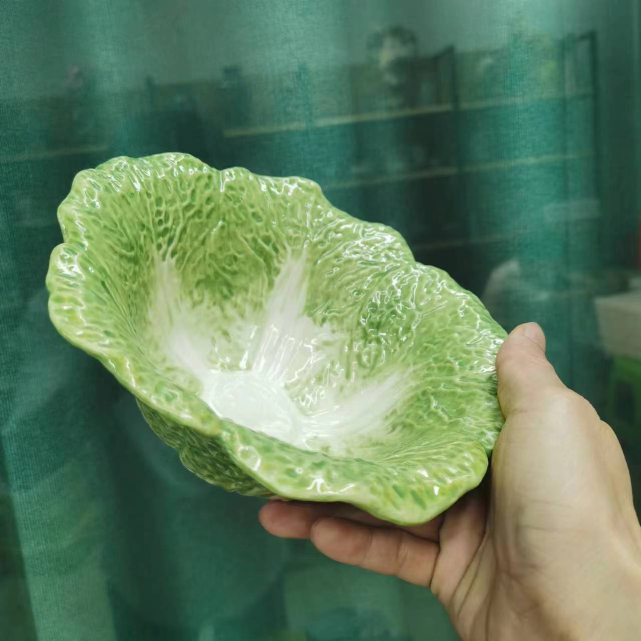 【全新式】外贸大自然仿真白菜10寸