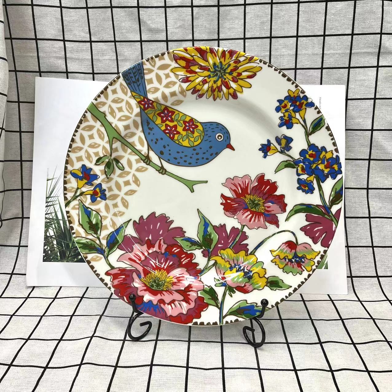 【全新式】花鸟世界11.5寸圆盘