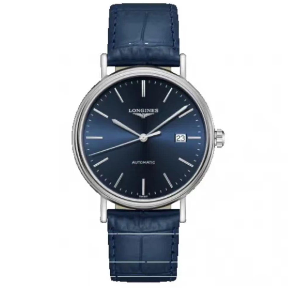 99新 Longines/浪琴 喜物/瑰丽系列L4.922表径40/蓝盘/男士经典