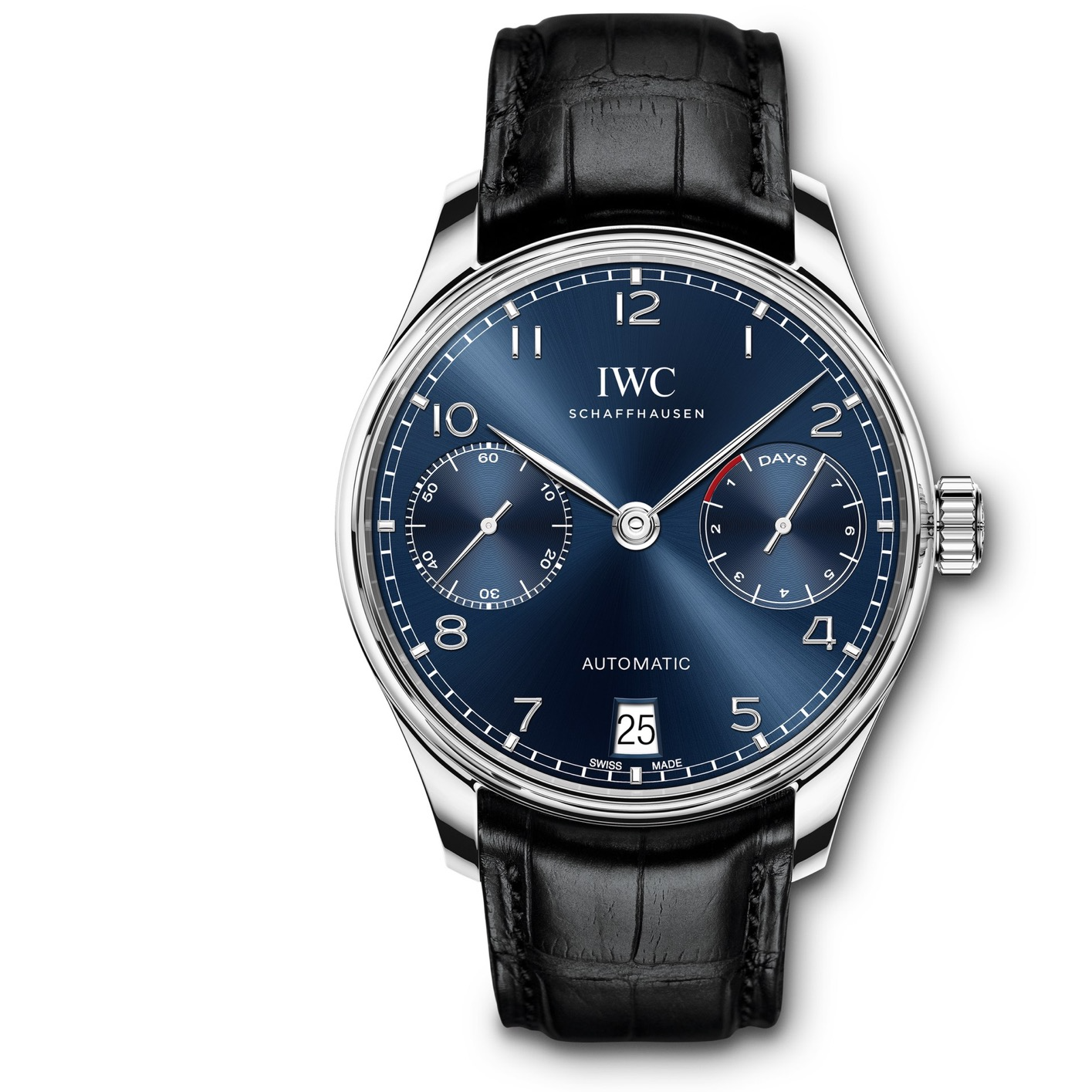 99新 IWC/万国 喜物/蓝盘/表径42机械男款葡萄牙计时