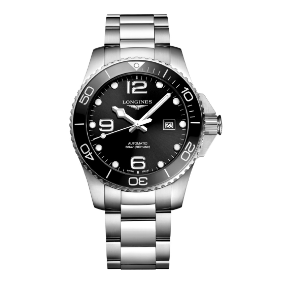 99新 Longines/浪琴 喜物/康卡斯L3.782.4.表径43/41黑色