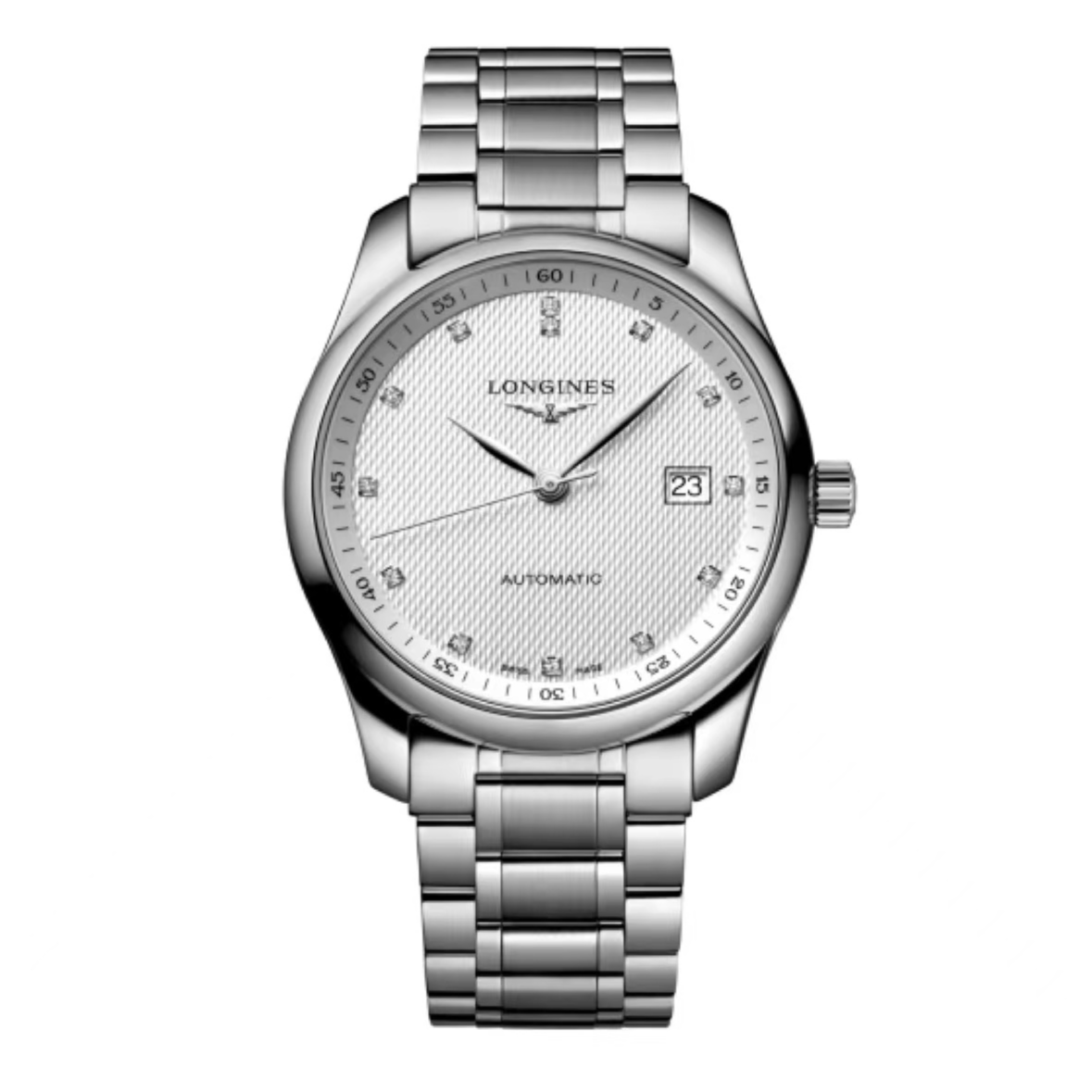 99新 Longines/浪琴 喜物/名匠系列L2.793/40表径/白盘钻刻/男士