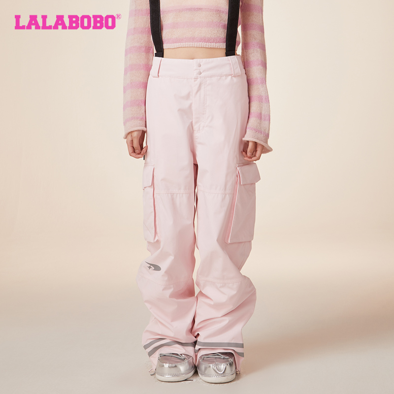 石家庄LABO潮流百搭款星月直角梭织休闲长裤女|LBCD-WXZC93