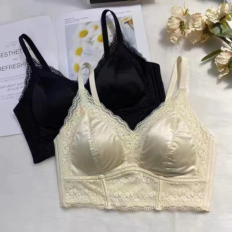 夏季新款固定杯美背双聚拢百搭打底内衣