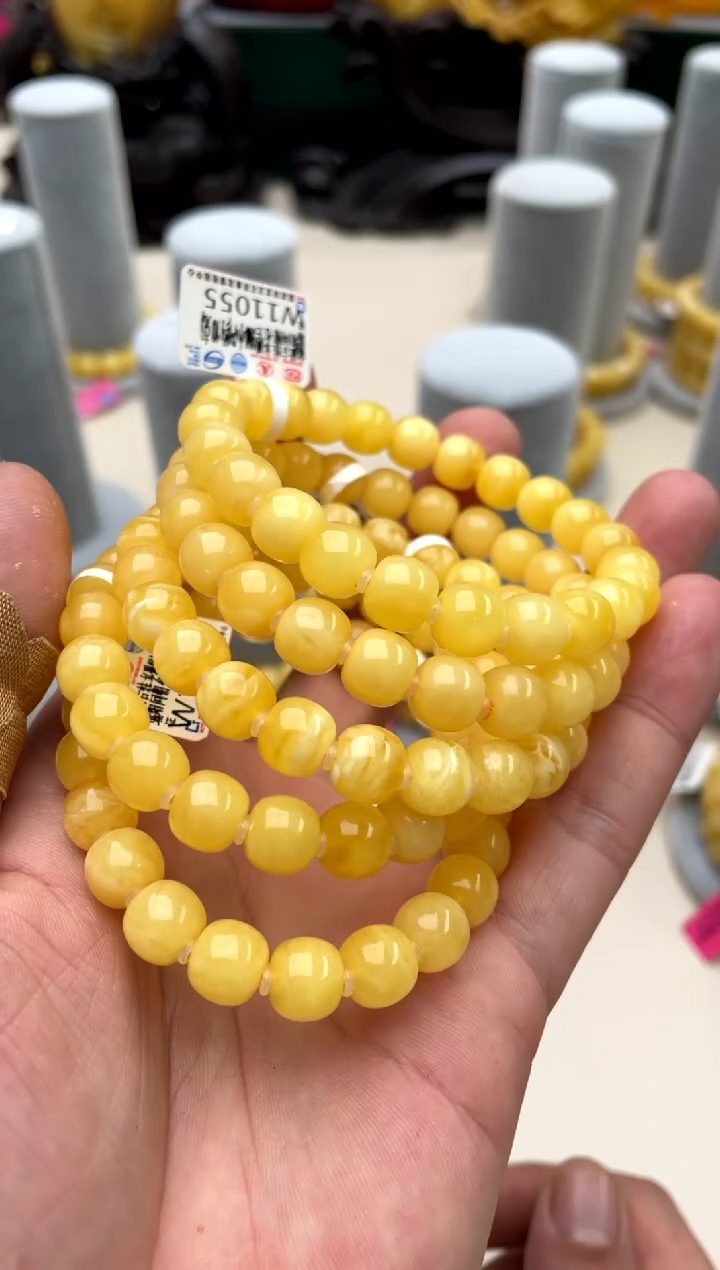 【闪购商品】蜜蜡裸石未镶嵌W11055多样性发其中一件