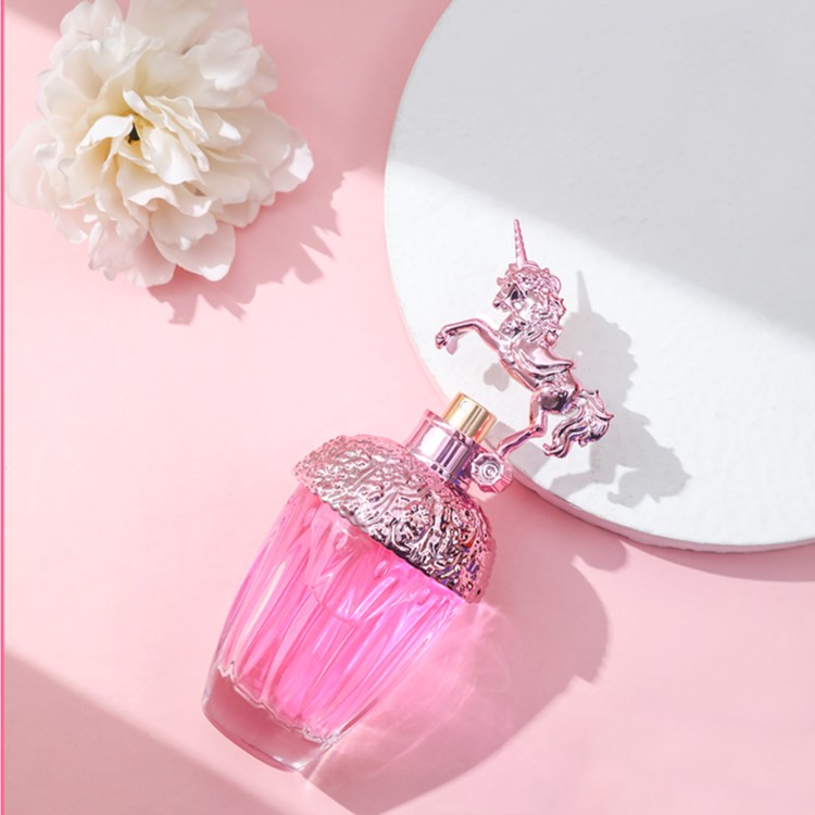 蒂罗雅粉翼鎏金天马独角兽女士气质香清新淡雅持久留香