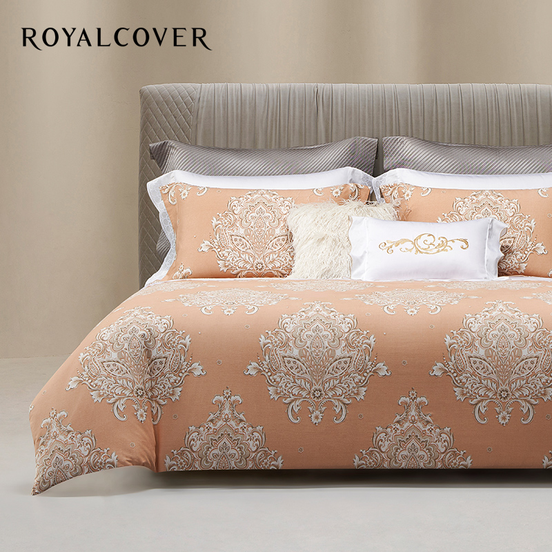 ROYALCOVER/罗卡芙欧式纯棉套件冬季加厚床品全棉磨毛四件套 米勒