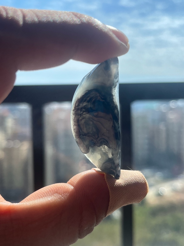 天然缅甸A货翡翠意境乌鸡悟道