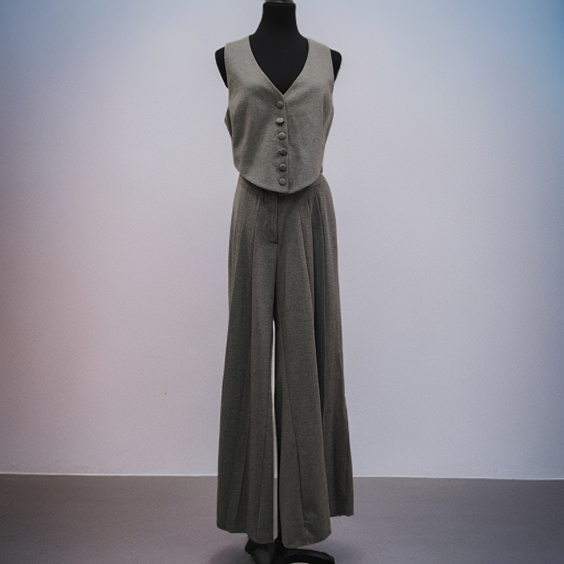 秋款时尚女装两件套裤子