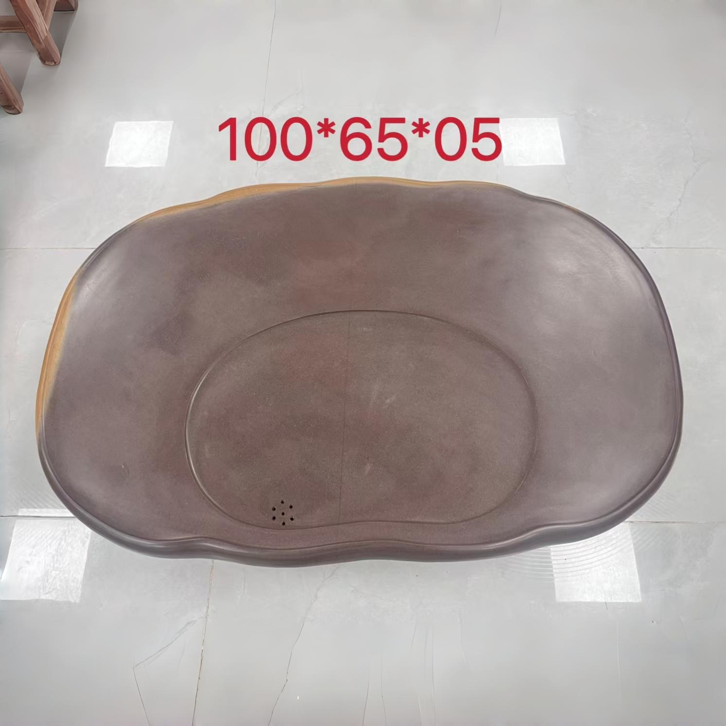 端砚石复古原石茶盘家用宋坑石材创意简约实用茶台托盘茶海客厅