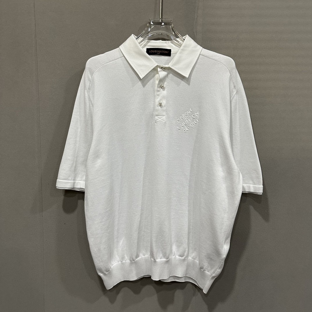未使用 LouisVuitton/路易威登 SS24 菲董 短袖Polo衫 L码 D12519