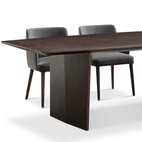 COOMO/楷模大普-贝利/乔恩餐桌椅德式极简风长方形餐台餐厅小户型