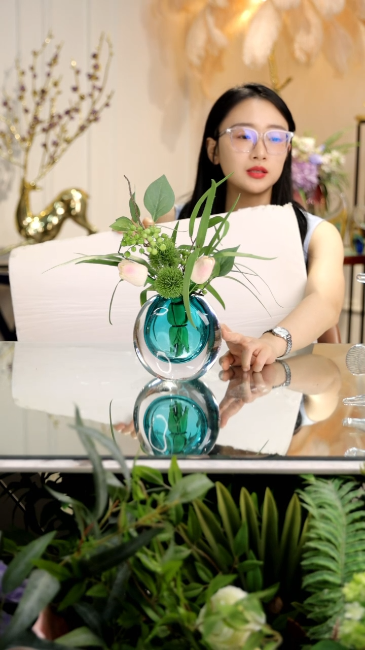 【闪购商品】孔雀蓝小香薰瓶
