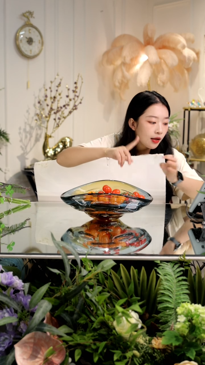 【闪购商品】曲边渐变果盘