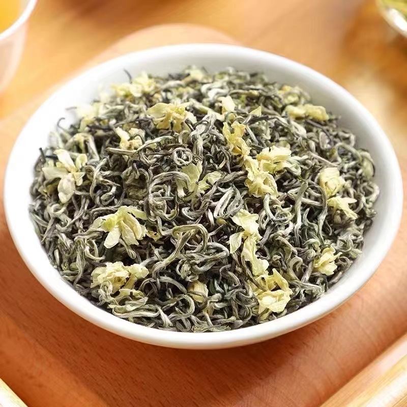 茉莉花茶2024新茶茉莉毛尖浓香型花茶