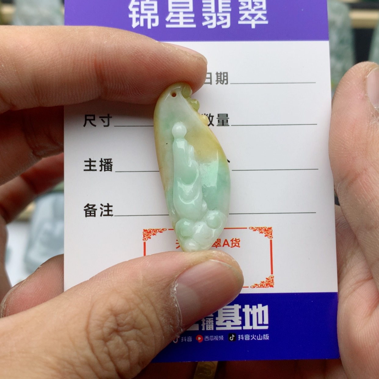 【闪购商品】翡翠颈饰未镶嵌小**少
