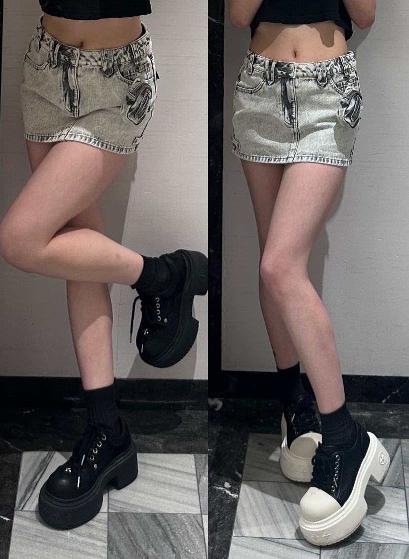 大头德比厚底增高显腿长百搭时尚女鞋运动系显瘦复古欧美炸街甜酷