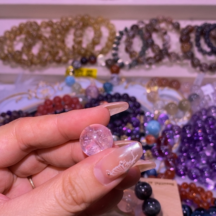 【闪购商品】烟晶手链银S925镶嵌喜****?