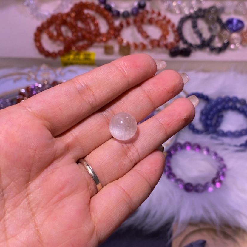 【闪购商品】烟晶手链银S925镶嵌王**。