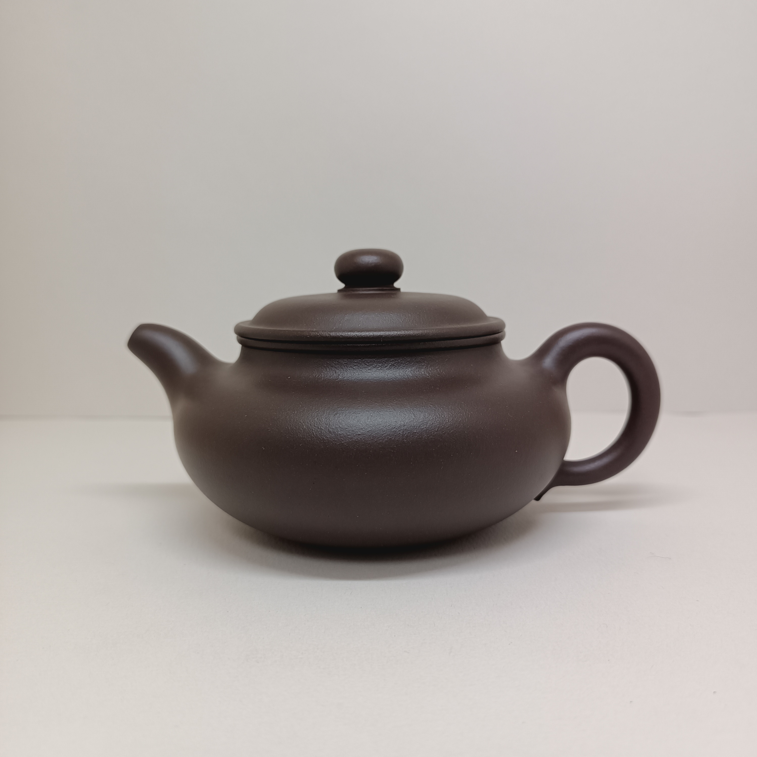 宜兴紫砂壶老紫泥仿古莲子壶手工茶壶大容量泡茶壶纯手工正宗紫砂